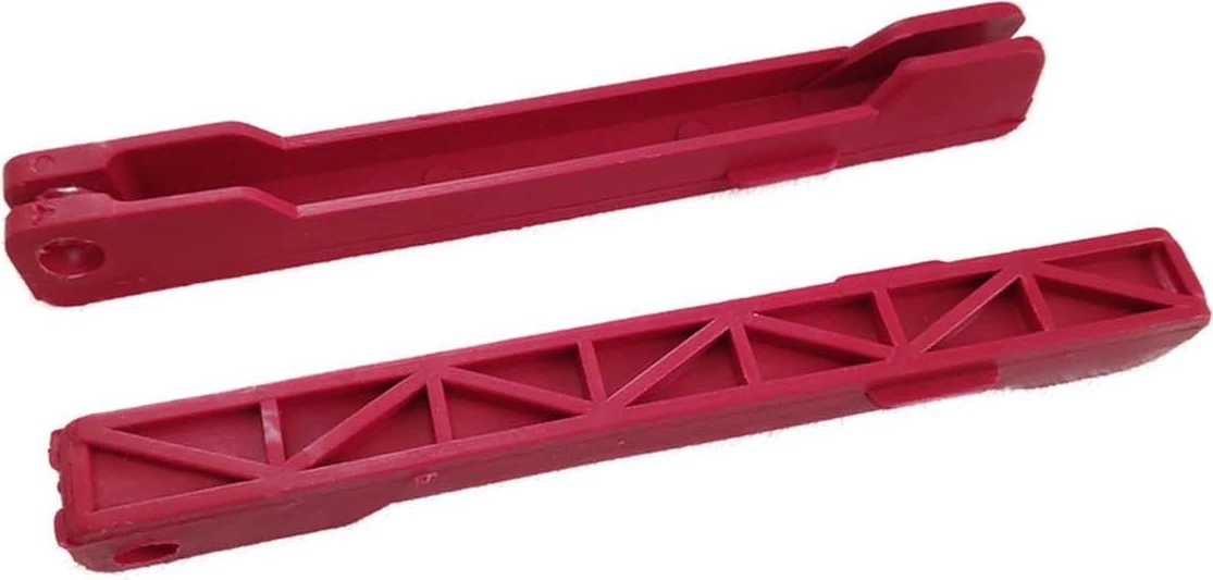 Baza Amortisör Kilidi Plastiği Baza Emniyet Kilidi Baza Kilidi Kırmızı 6 Adet 17 cm Uzunluk