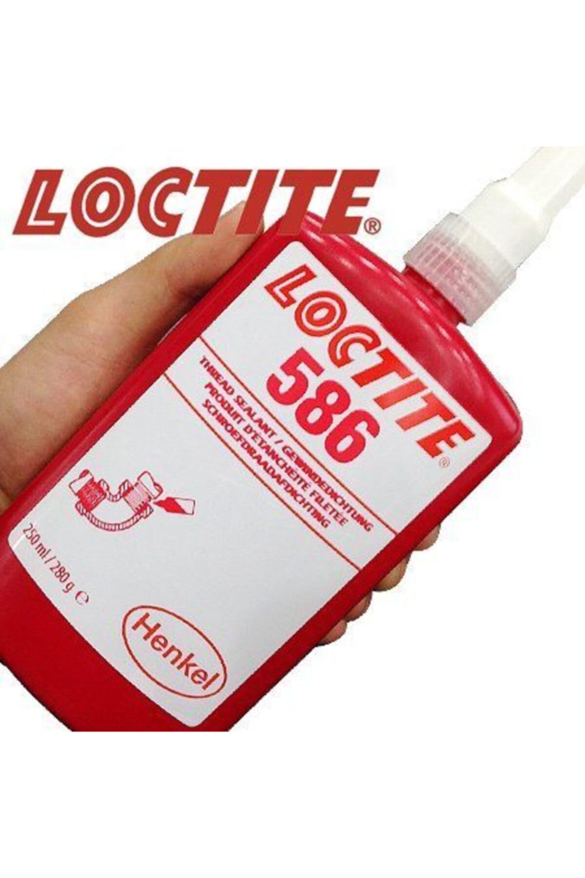 Loctıte 586 Boru Ve Dişli Sızdırmazlık Ürünü 250 Ml (yüksek Mukavemetli)
