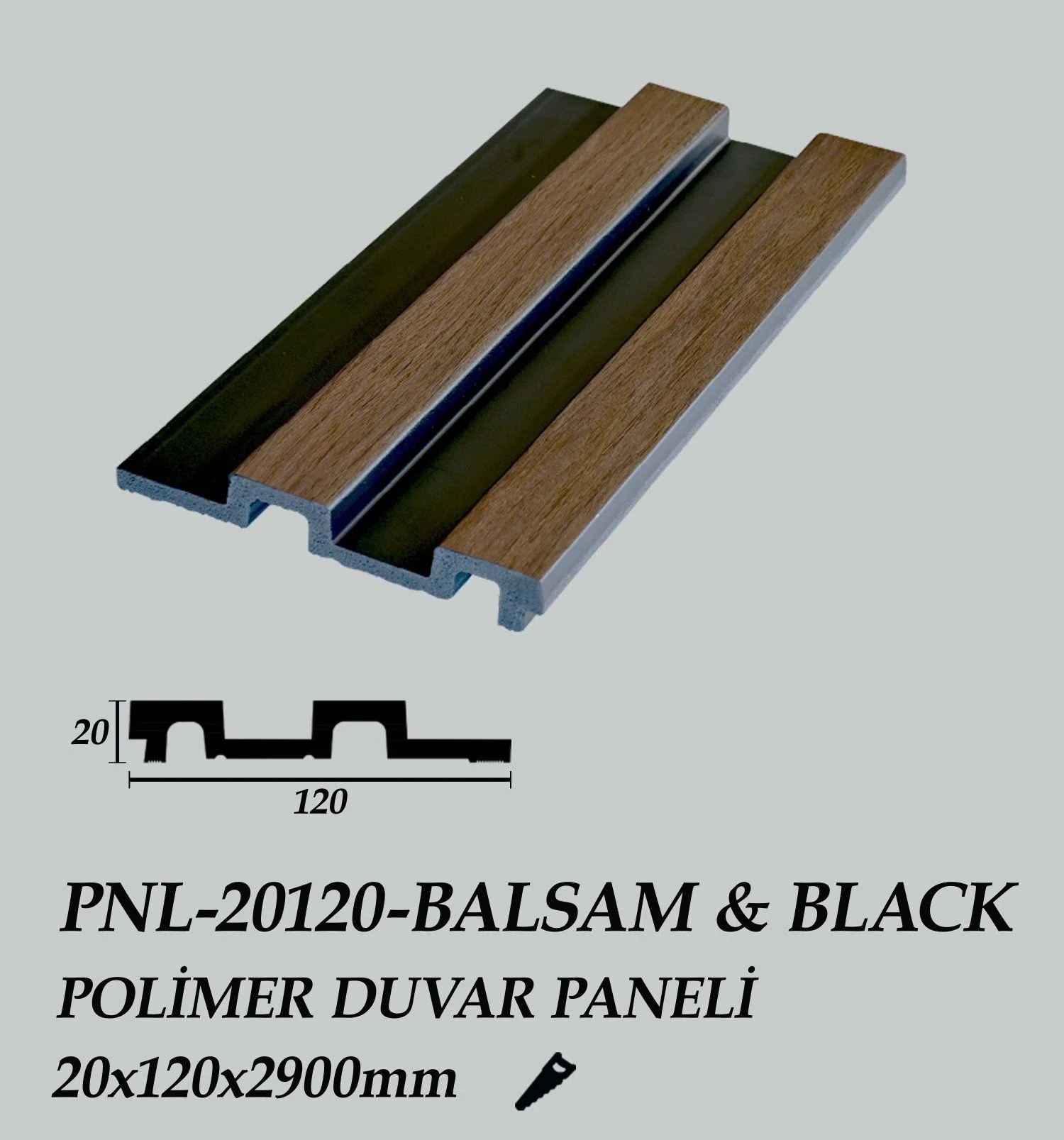 BALSAM&BLACK POLİMER DUVAR PANELİ