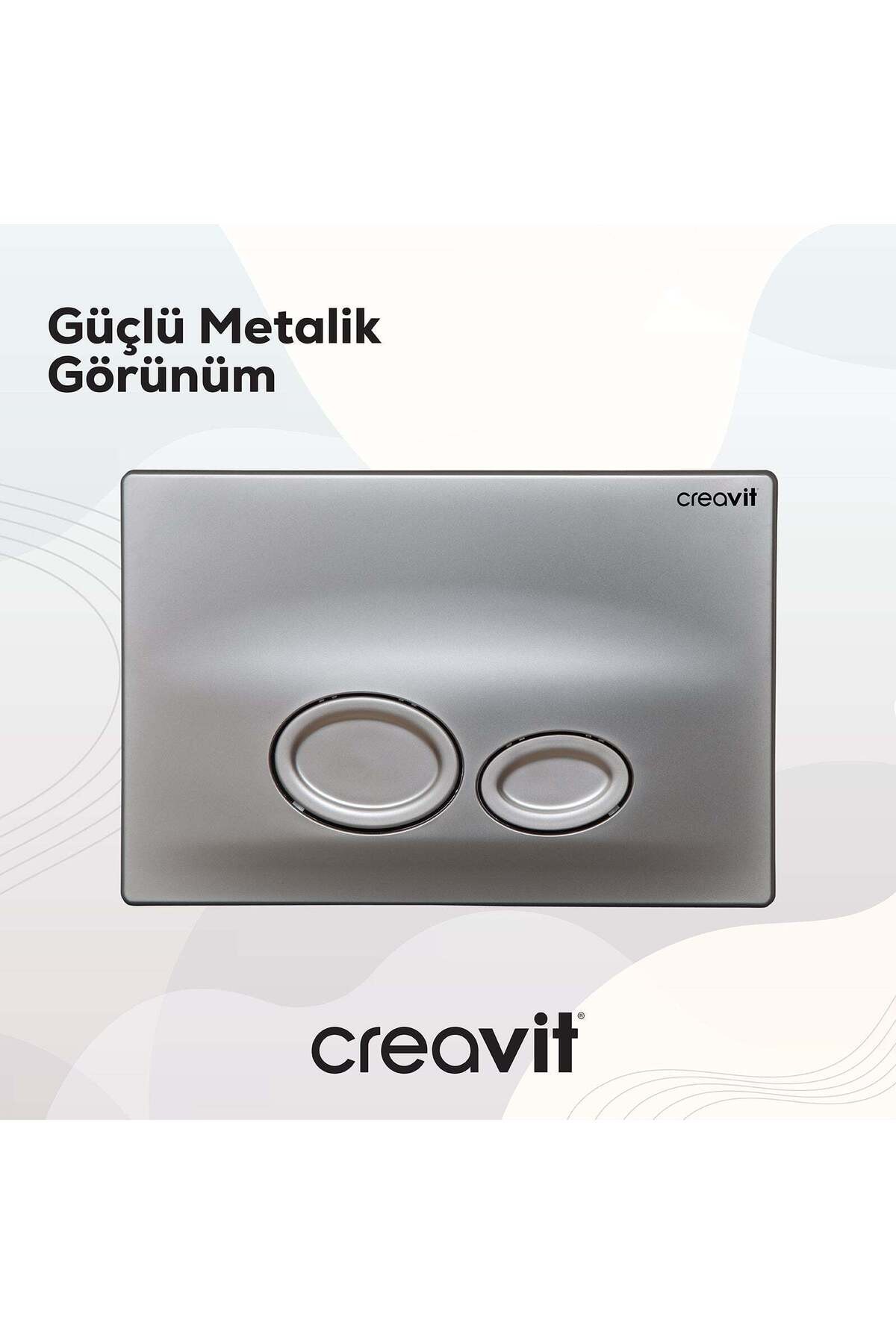 Drop Mat Gri Boyalı Kumanda Paneli
