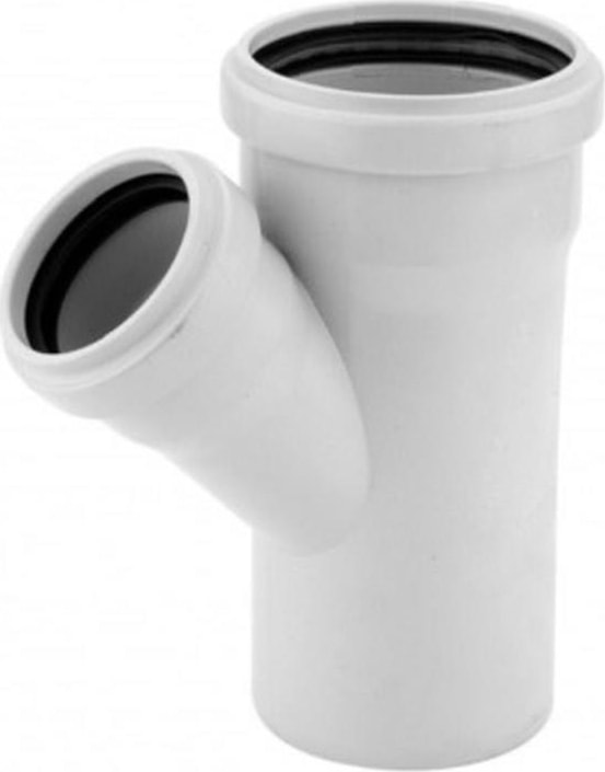 Pvc 70/50 Tek Çatal Atık Su Borusu