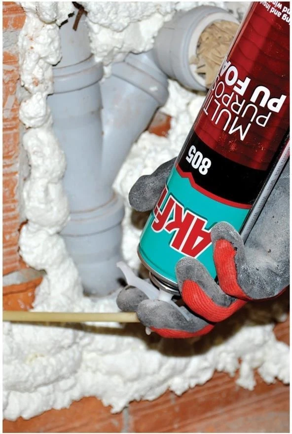 805 Genel Amaçlı Pu Köpük 500 ml Dolgu Yapıştırma Yalıtım Köpük