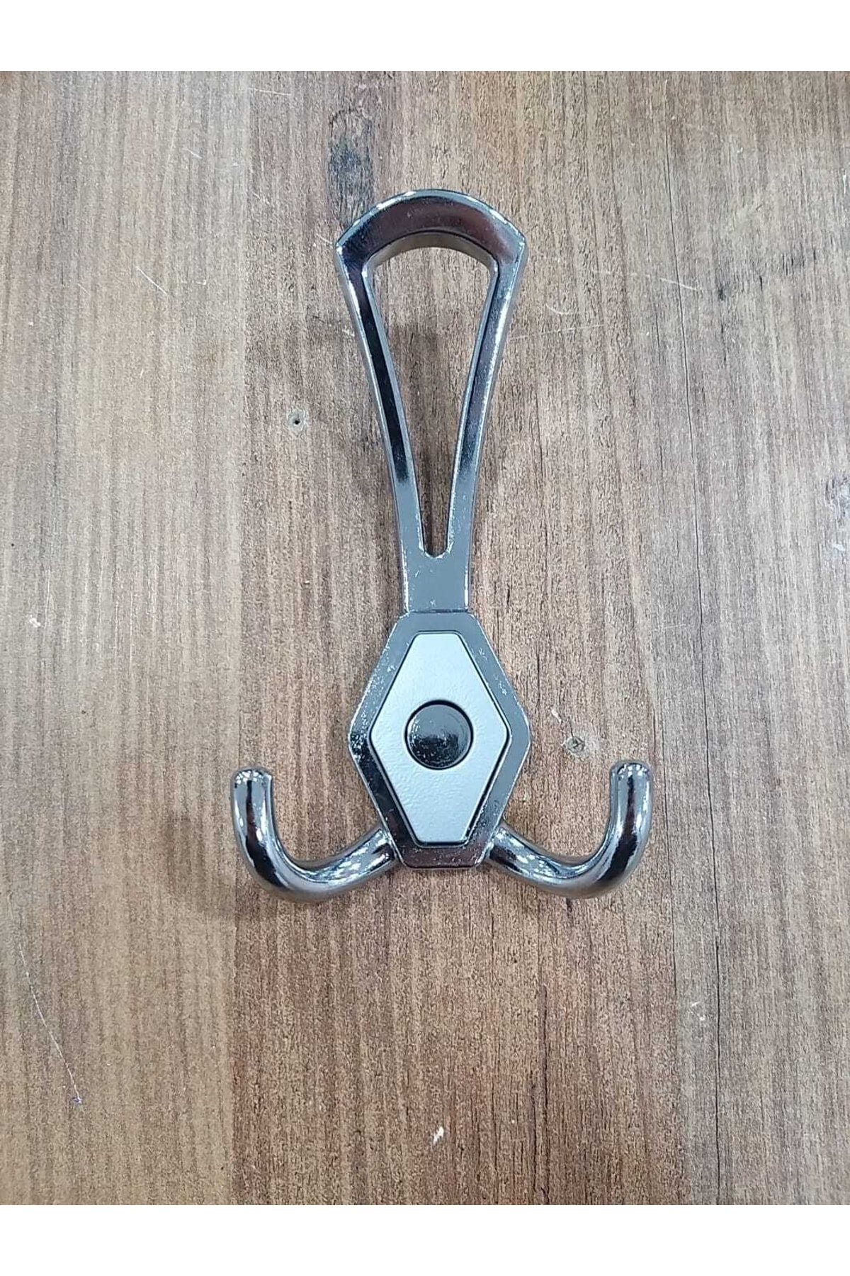 (5 ADET) Mali Portmanto (BÜYÜK) Askılık (KROM GRİ) Vestiyer Havlu Kapı Elbise Askılığı (BÜYÜK) Askı