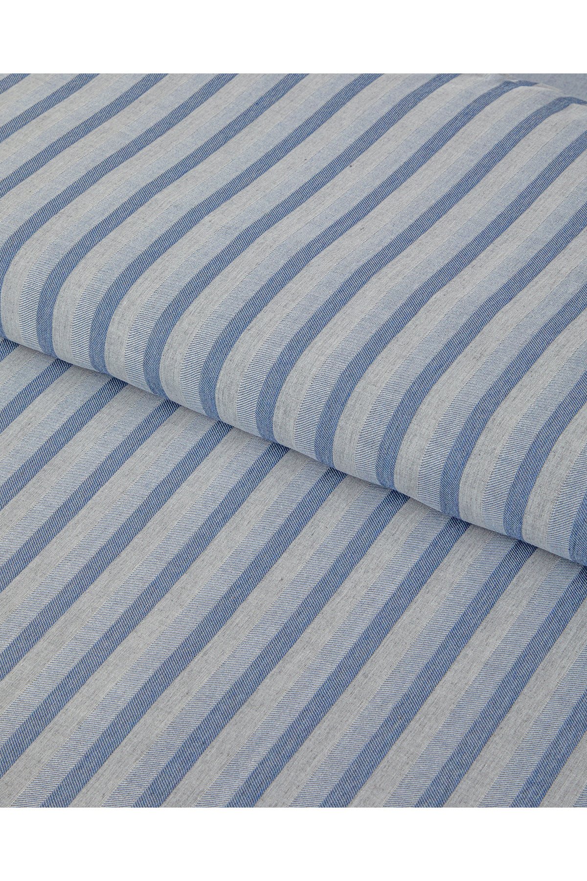 Elite Lines İpliği Boyalı Çift Kişilik Nevresim Takımı 200x220 cm Lacivert
