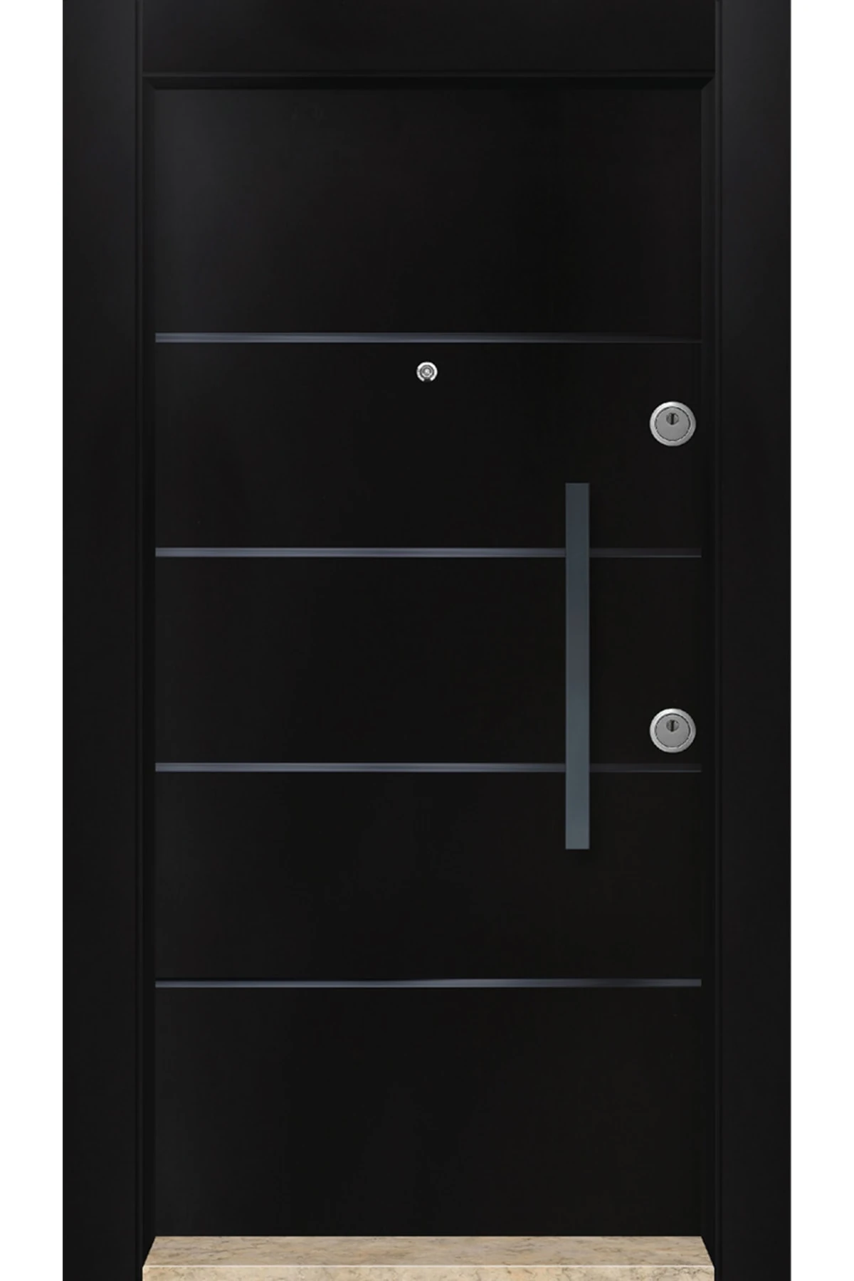 Dış Iklim Kapısı, Yağmura Güneşe Dayanıklı Çelik Kapı, Mn-6025 Sol