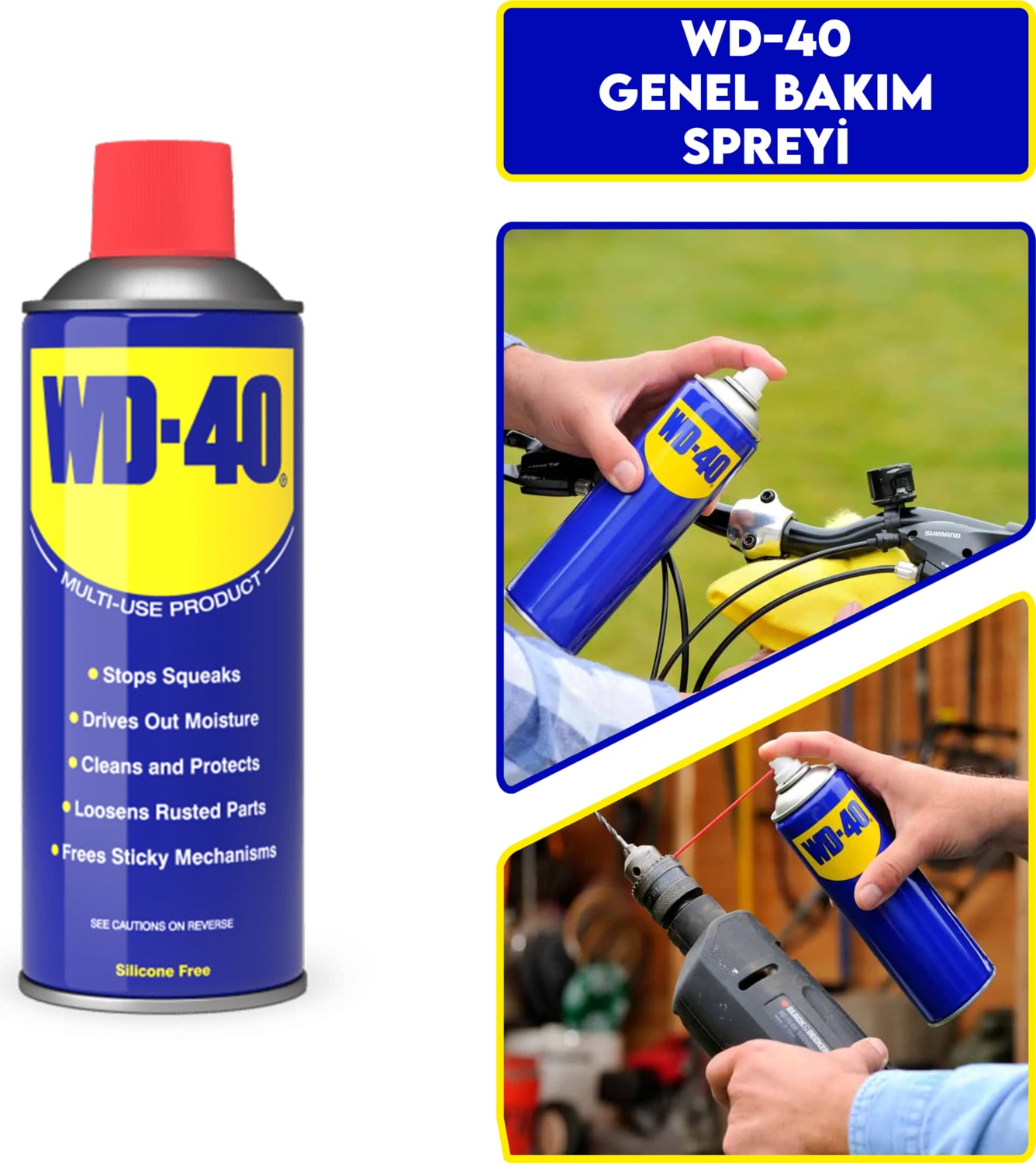 Wd 40 Çok Amaçlı Pas Sökücü Yağlayıcı 200 ml