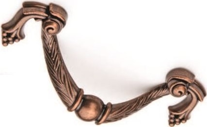 Üzümlü Kulp 5'li Antik Bakır 64 mm