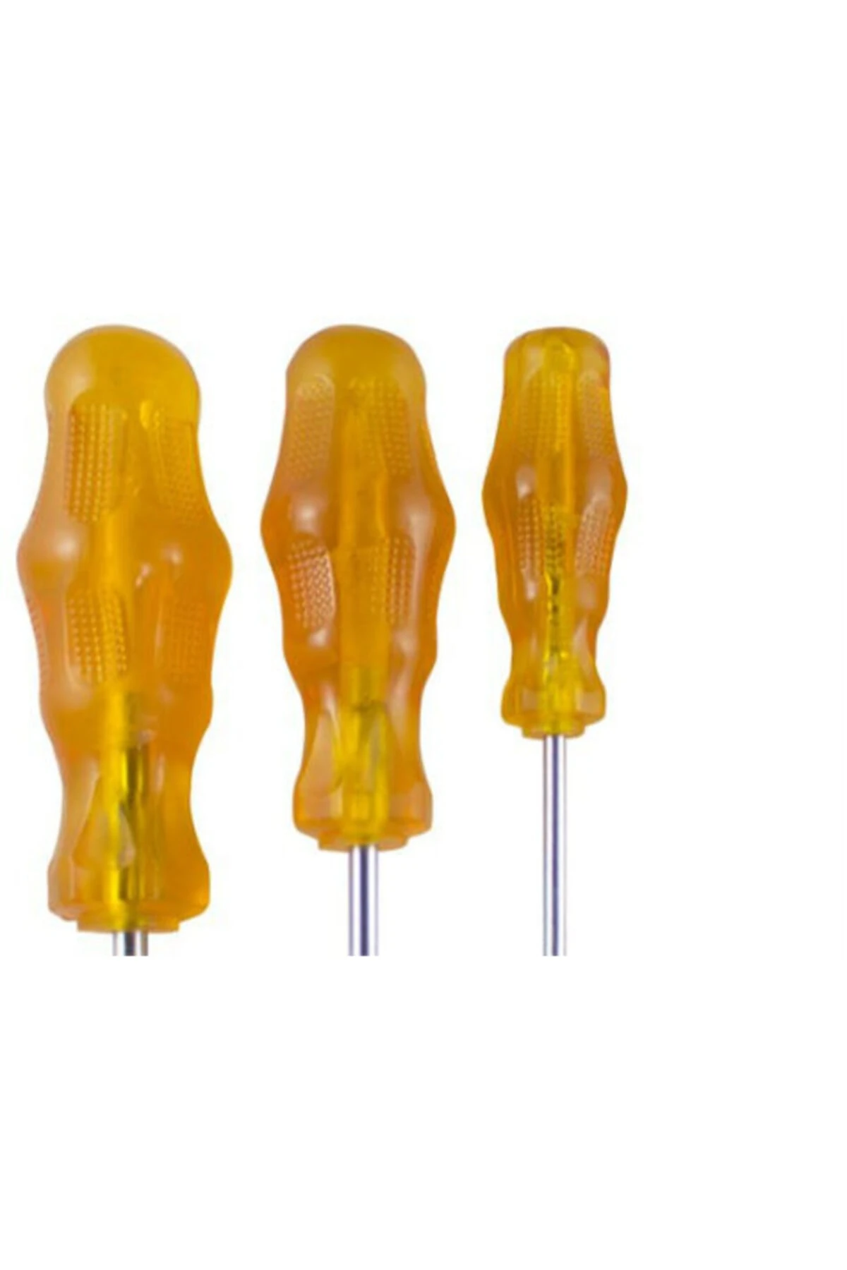 2 Adet Manyetik Mıknatıs Uçlu Düz Yıldız Tornavida Seti Takım 7parça