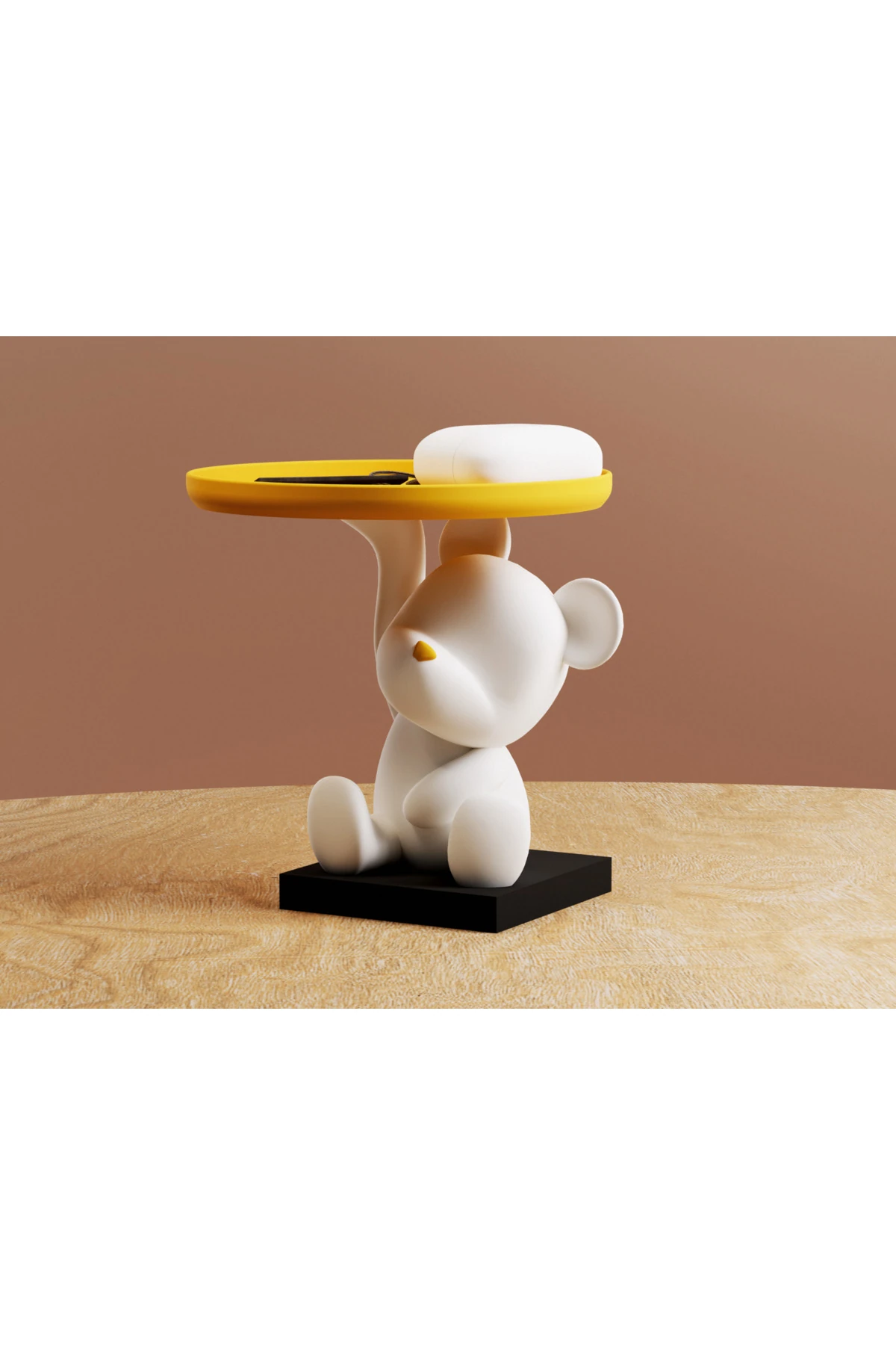 Dekoratif Ayıcık Takı Ve Anahtar Tutucu 14CM