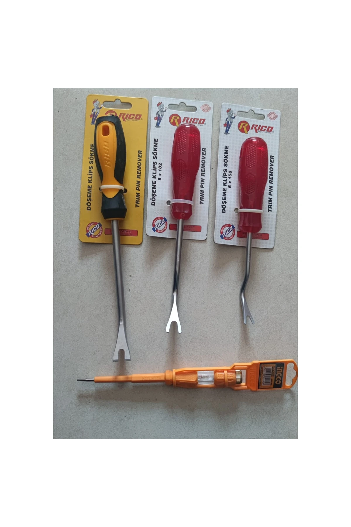 Rico Klips Sökme Tornavida 3 Boy Tornavida