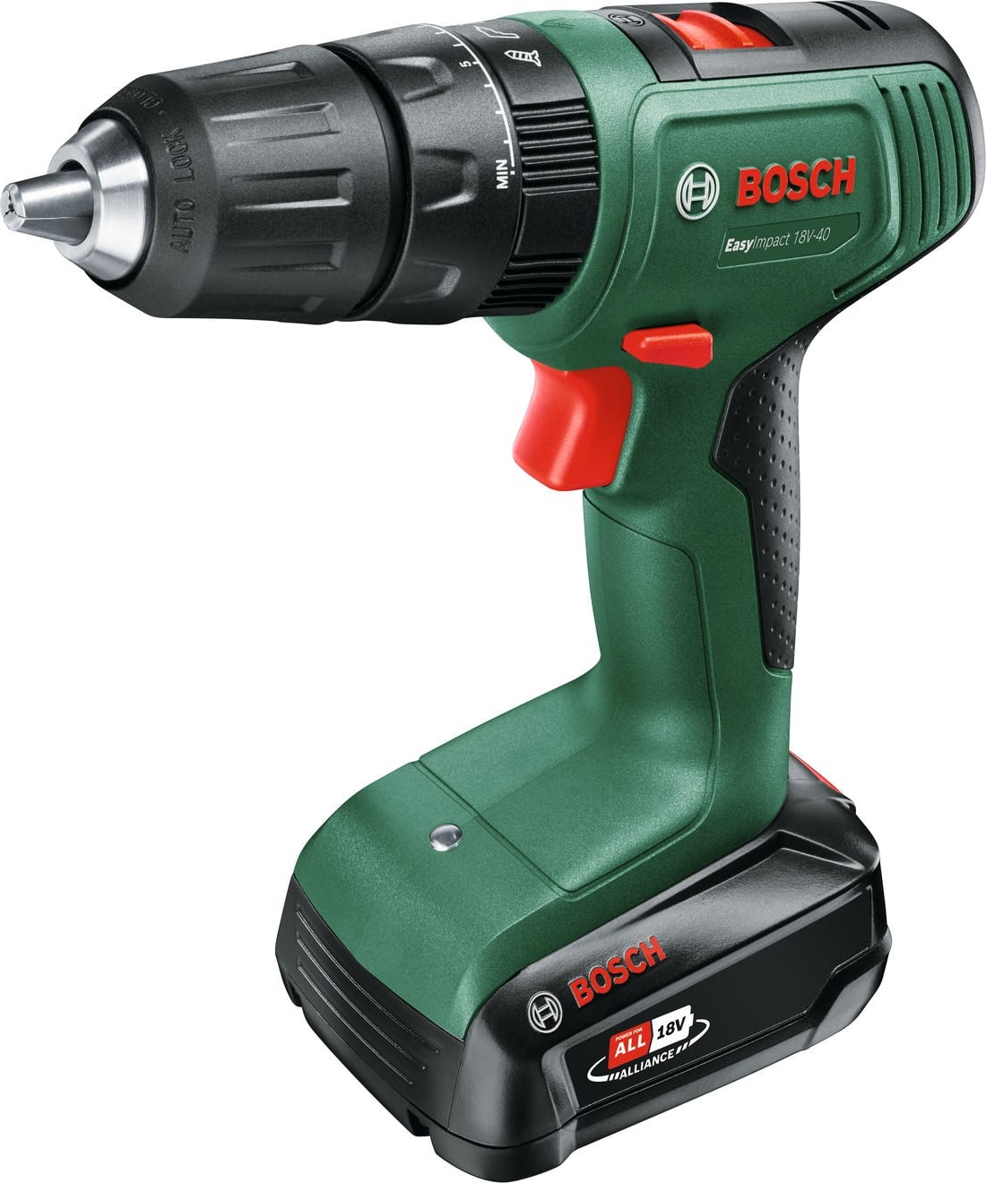 BOSCH Easydrill 18V-40 2.0AH Tek Akülü Delme Vidalama Makinesi
