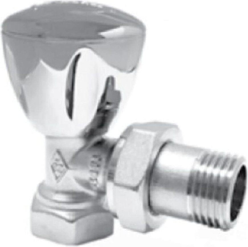 1/2" Krom Köşe Radyatör Valfi Rv3 602120749