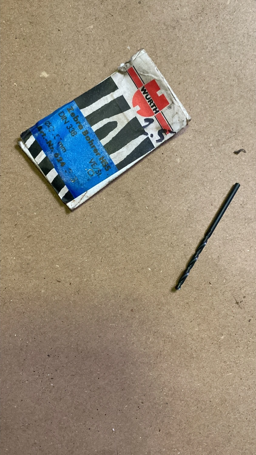 Zebra Matkap Ucu 2.5 mm Hss Demir - Çelik - Metal - Aliminyum 1 Adet