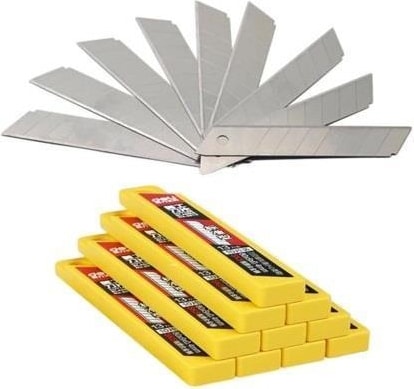Kupa Maket Bıçağı Falçata Yedeği 9 x 0.4 Mm. - 100 Adet
