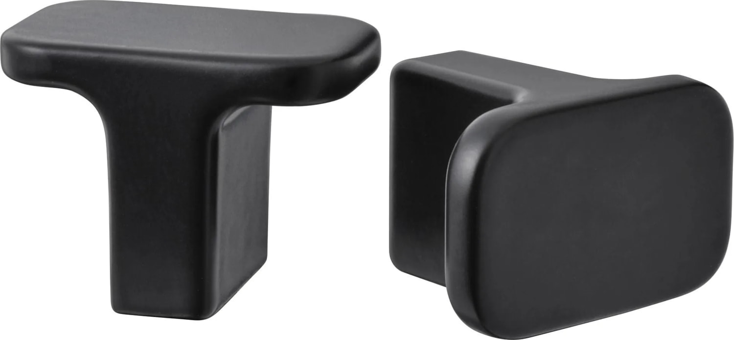 Hackas Topuz Antrasit 15 mm 2 Adet