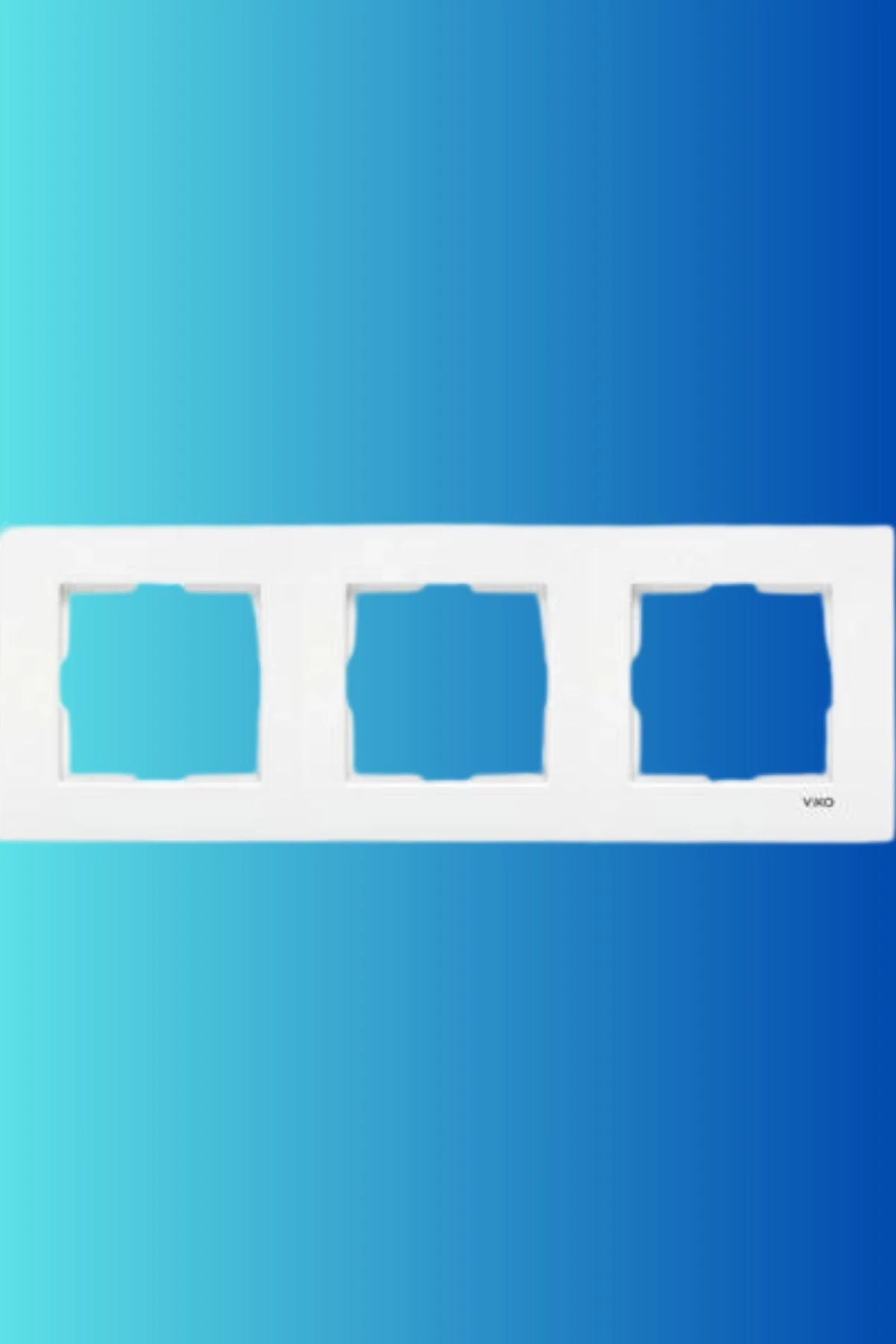 Viko Karre Üçlü Çerçeve - Beyaz 90960202