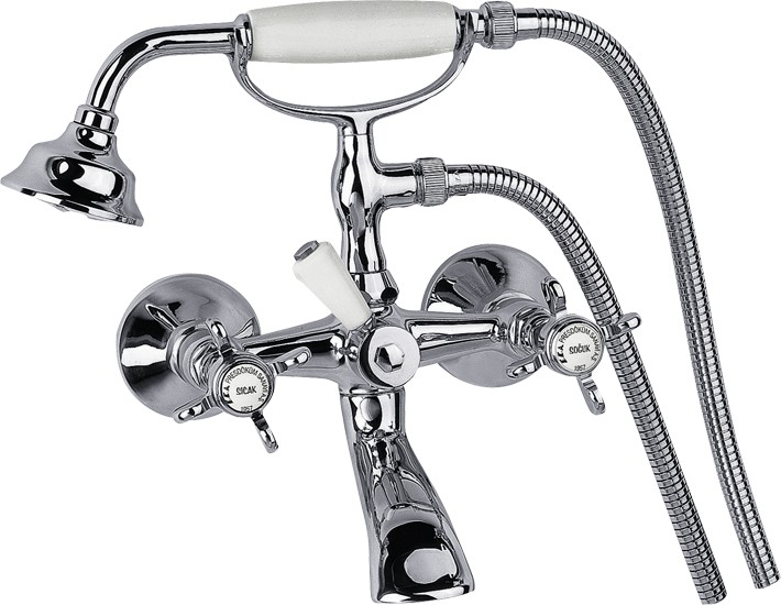 ECA Neo Klasik Banyo Bataryası Krom