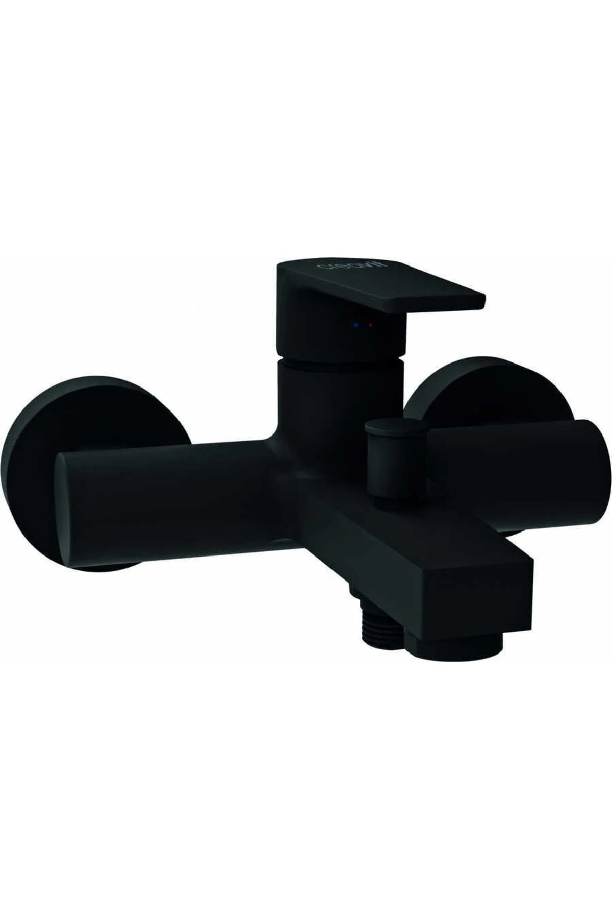 Sharp Banyo Armatürü Mat Siyah