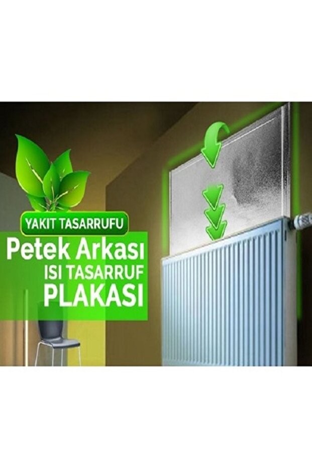 QuickBuy Petek Kalorifer Arkası Isı Yalıtım Izolasyon Levhası Radyatör Arkalığı Plaka