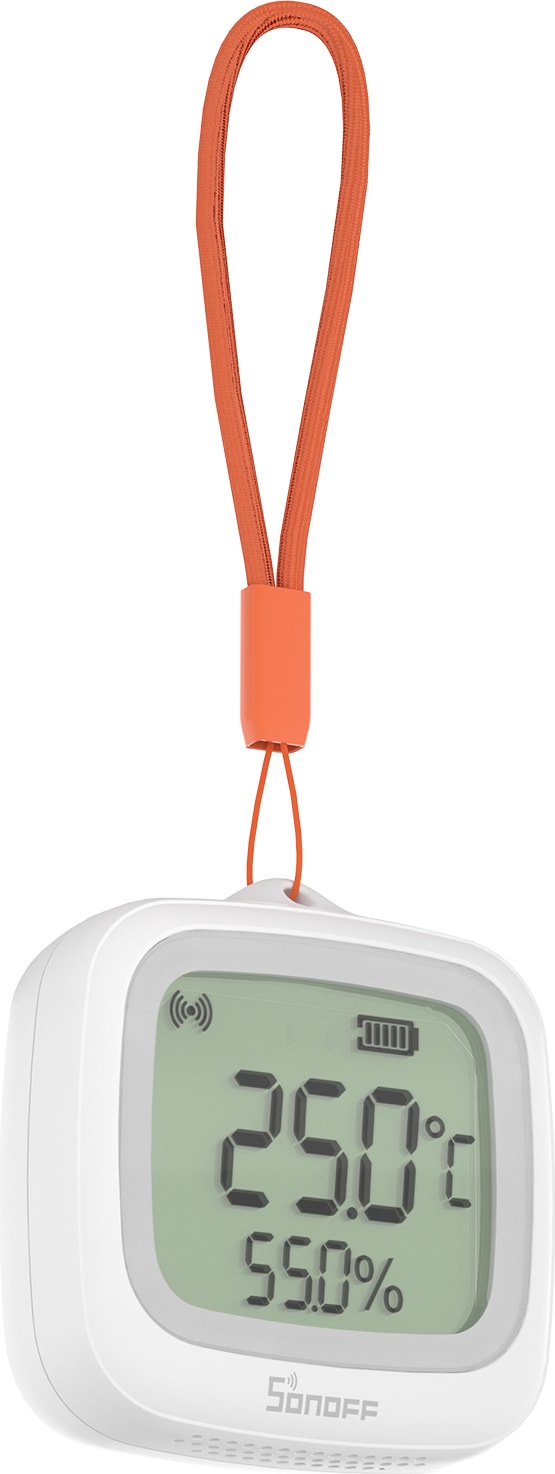 SNZB-02WD Zigbee IP65 LCD Ekranlı Akıllı Sıcaklık ve Nem Sensörü