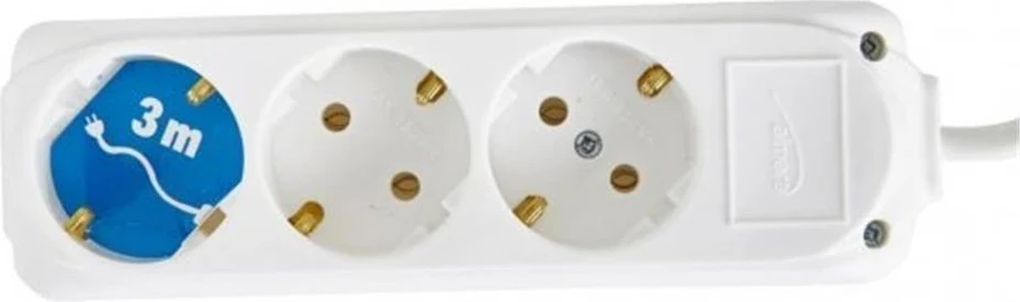 Almera 3lü 5mt Topraklı Priz (9230105)