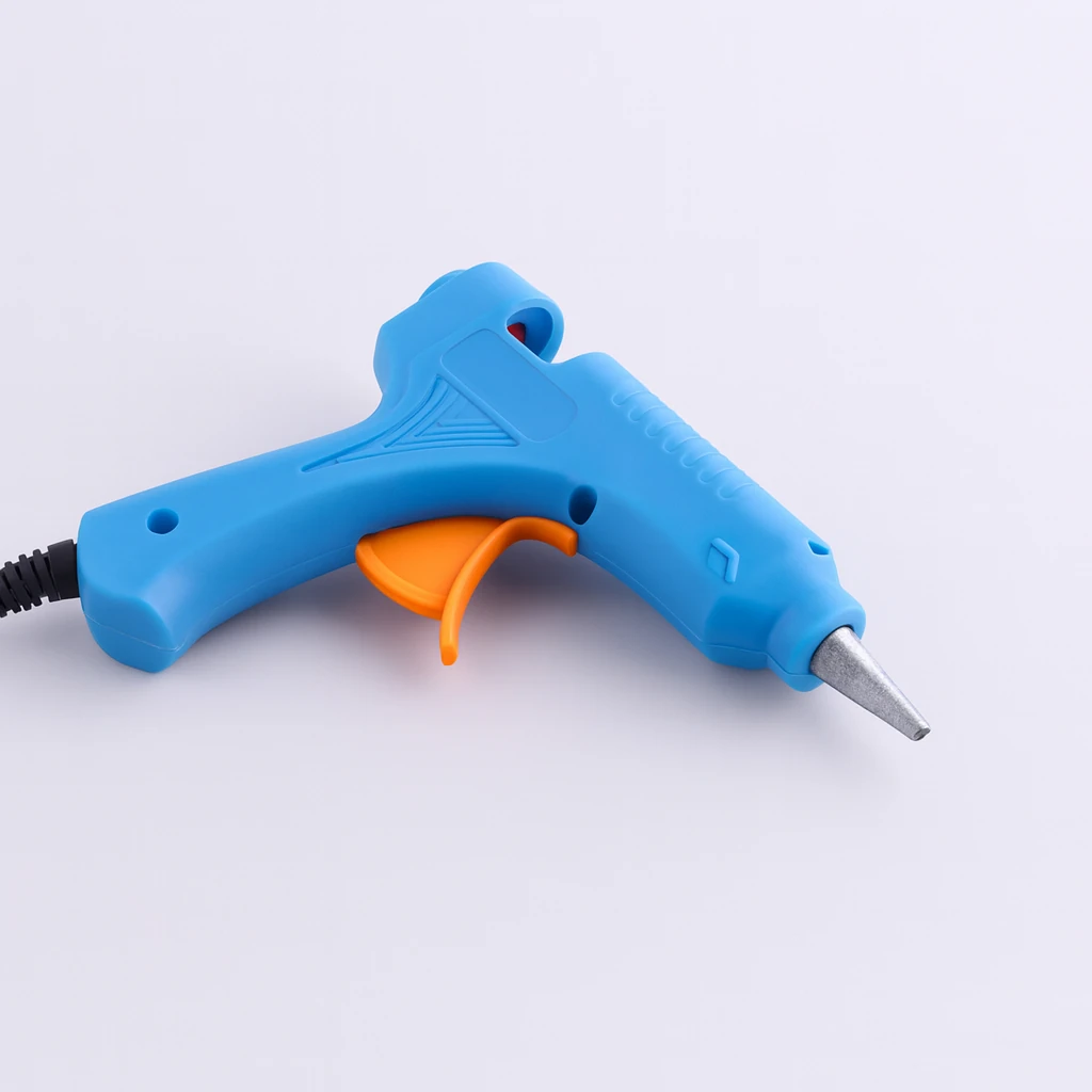 7.5 mm 20W Sıcak Ince Mum Silikon Tabancası 190°C Hızlı Isınan Güçlü Yapıştırıcı Tabanca Ergonomik