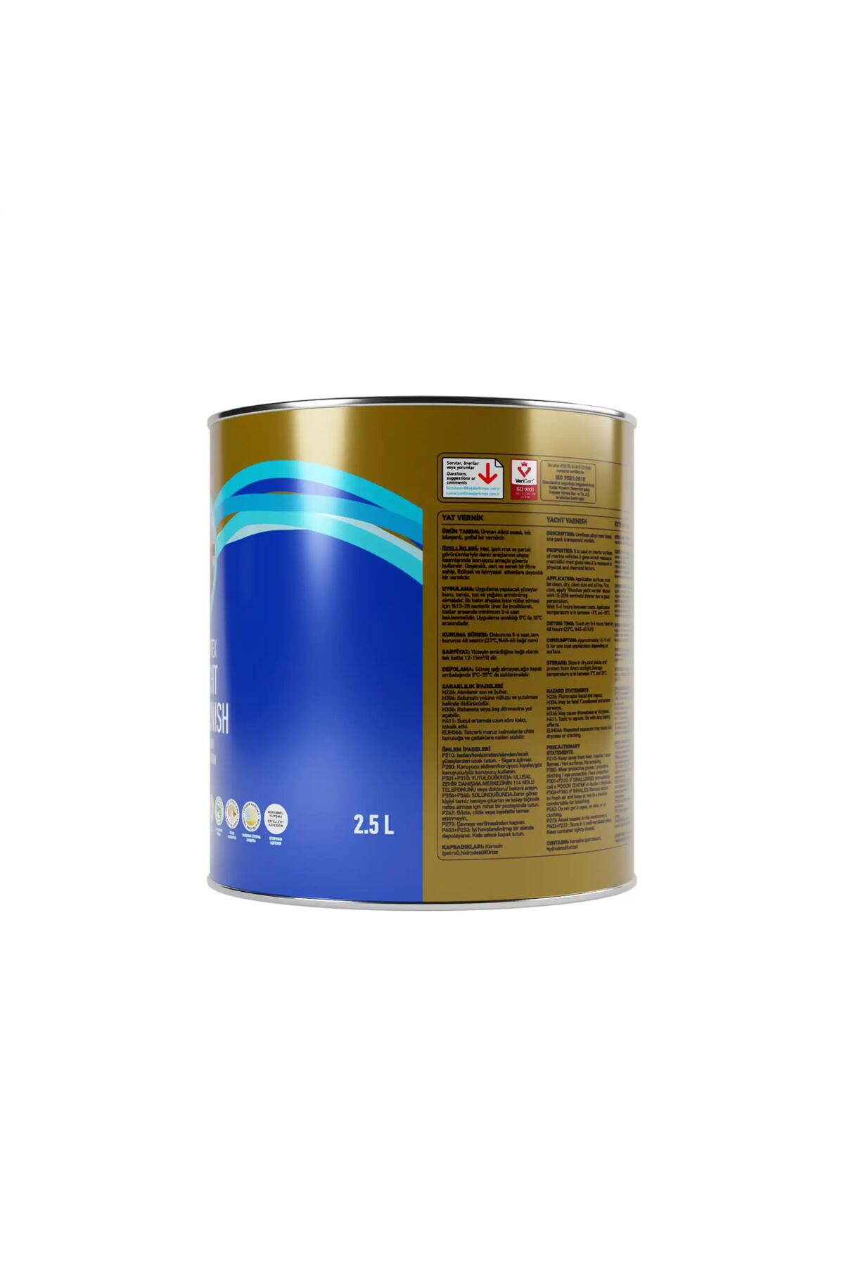 Yat Verniği Parlak 2.5 L