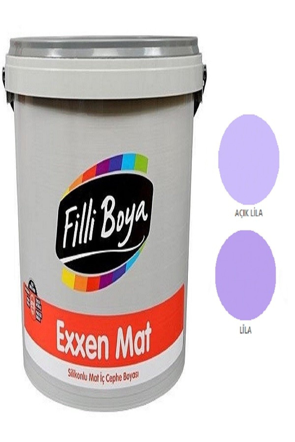 Exxen Mat Silikonlu Mat Iç Cephe Boyası 7,5lt (açık Lila)