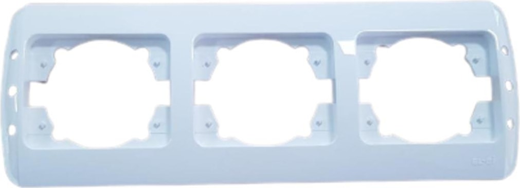 Zirve 3'lü Yatay Çerçeve Beyaz