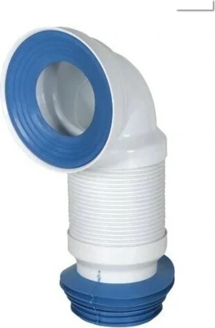 Dirsekli Körüklü Kada 100 mm