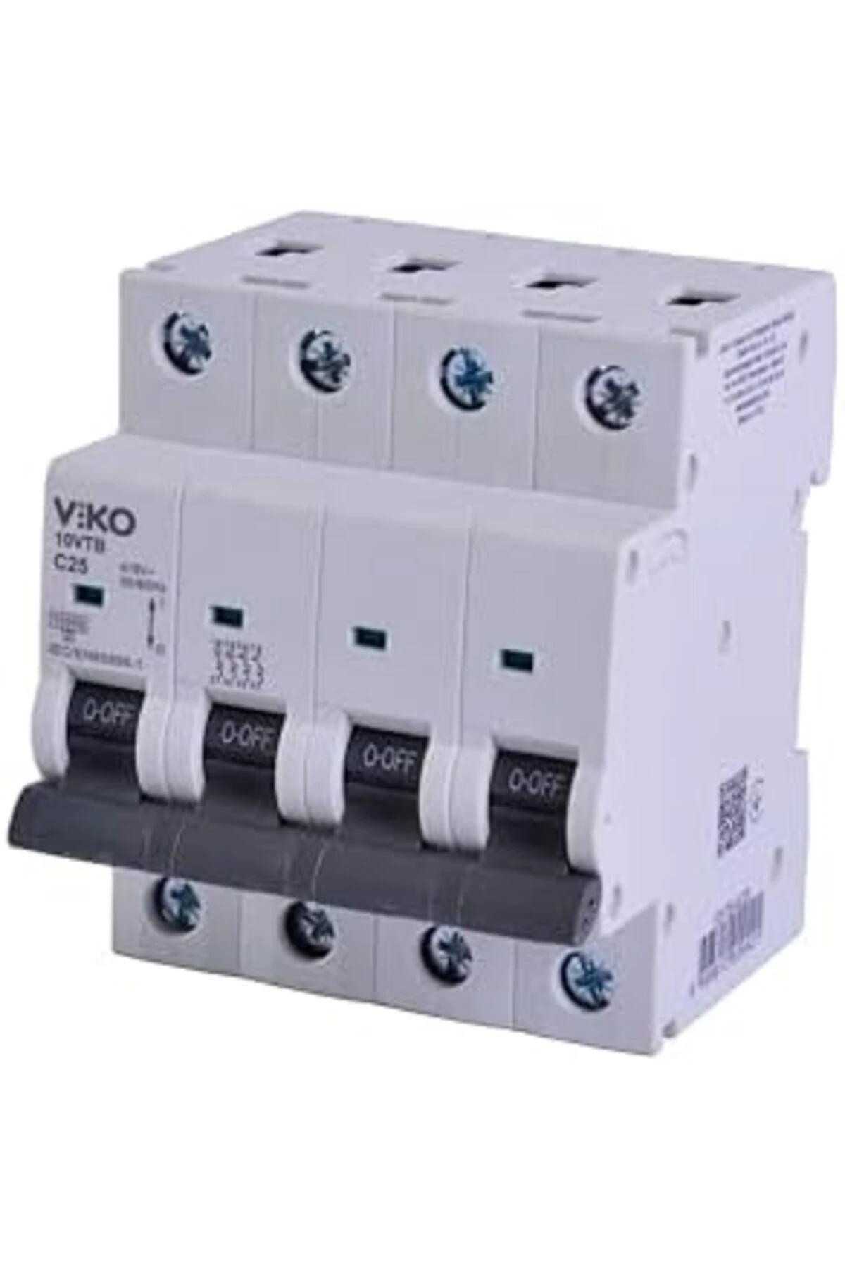 10VTB-4C25 Otomatik Sigorta 10kA C Tipi 4 Kutup 25A 1157054