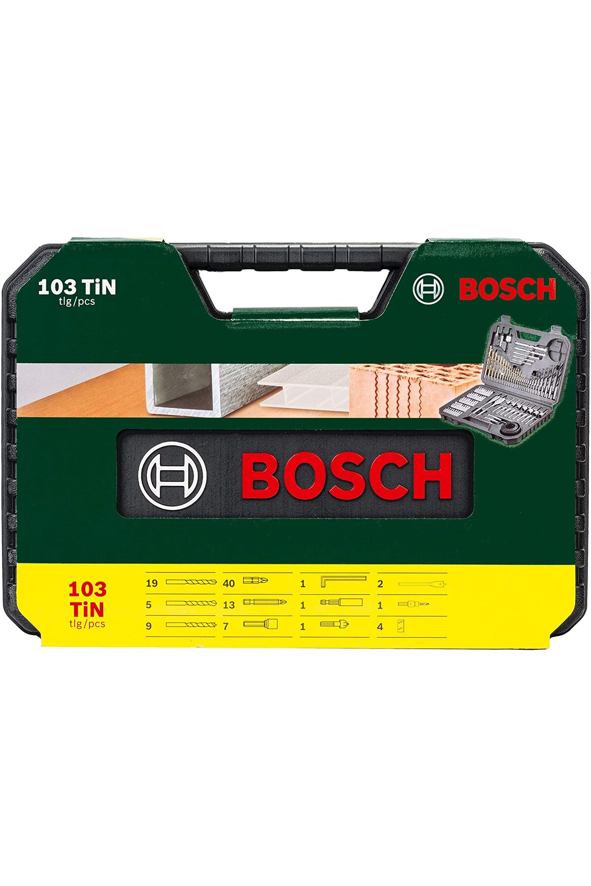 BOSCH Matkap Ucu Seti 103 Piece Toolbox Accessory Set Tool Bag