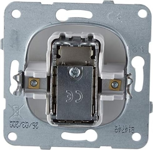 Karre/ Beyaz Uydu Prizi F KON-10DB Meka+Düğ/k