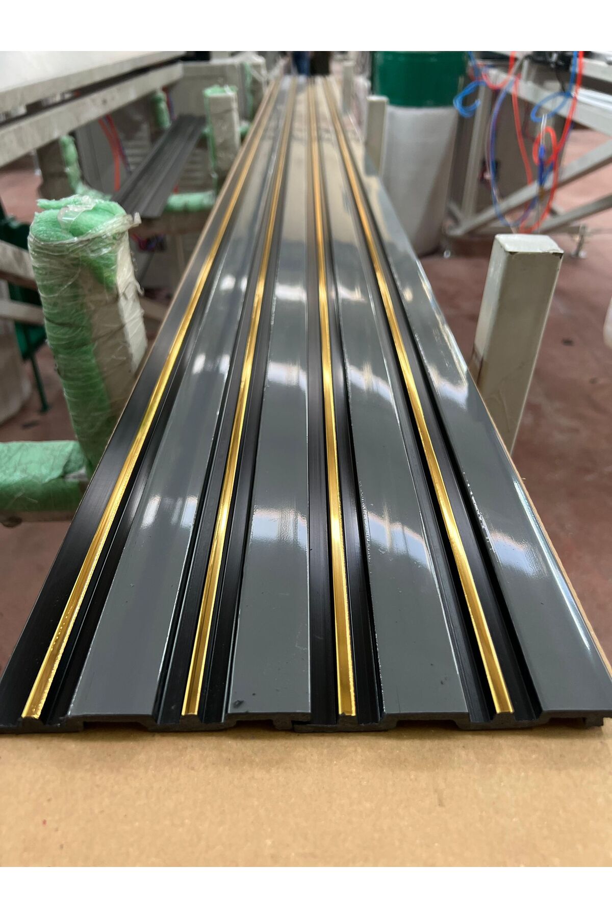 Lambiri (5 Adet 12 X 280cm ) Dubai Modeli Ev , Ofis Pvc Duvar Paneli