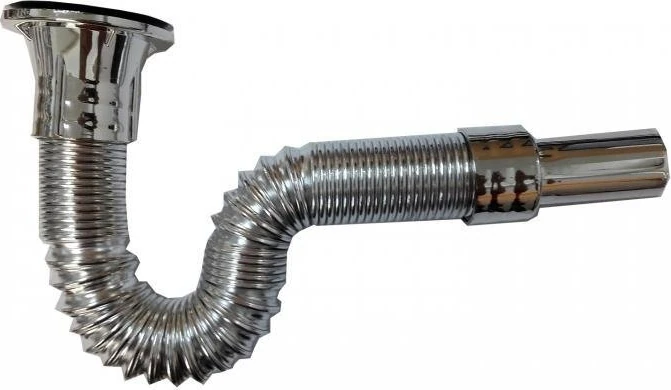 Folyo Kaplı Körüklü Lavabo Sifonu