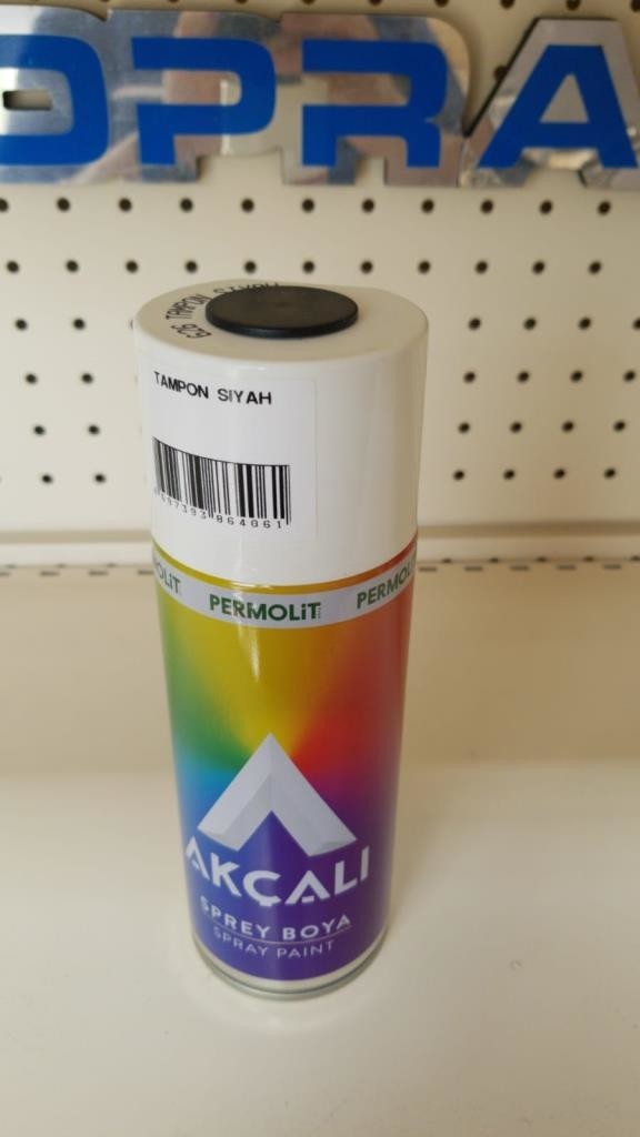 Sprey Oto Tampon Boyası Siyah 626