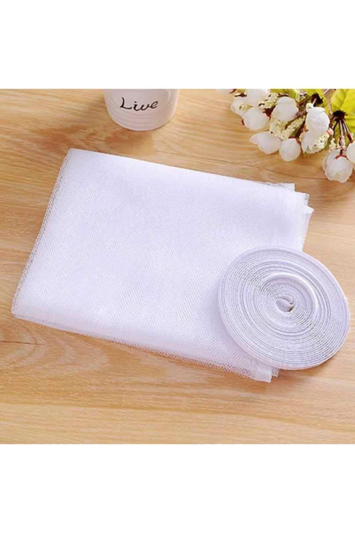 3 Adet 125*150 cm Çift Kanat Tül Pencere Kapı Sineklik