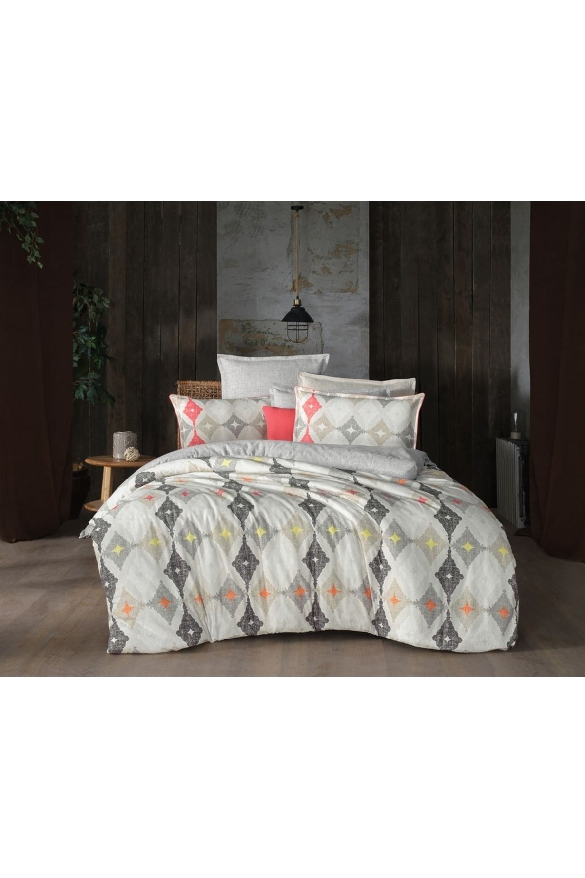 Elısta Flanel Nevresim Takımı King Size V1