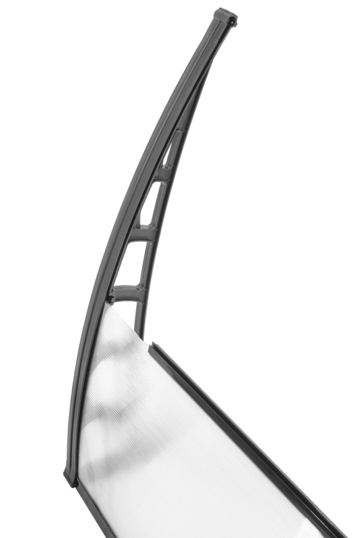 4A - LUPIN Kapı Pencere Üstü Pratik Sundurma 105x360 cm - Şeffaf