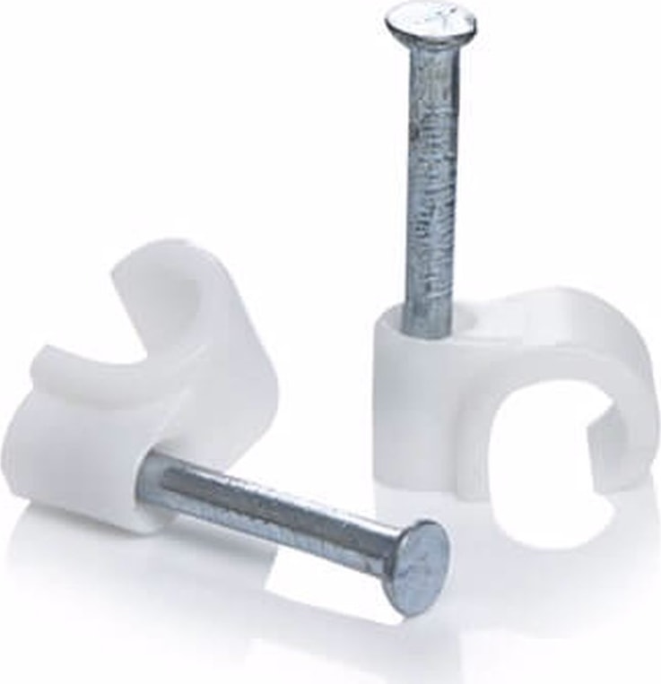 Çelik Çivili Plastik Kroşe No. 1 100 Adet (1 Paket )