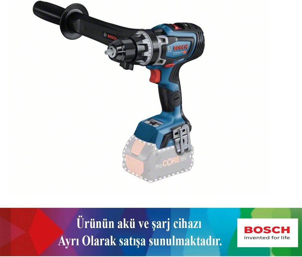 BOSCH Gsr 18V-150 C Akülü Delme Vidalama (Akü ve Şarj Yoktur)