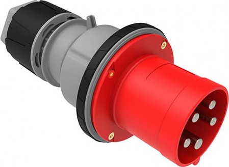 5X63A 3p+E+N 380V Düz Fiş IP44