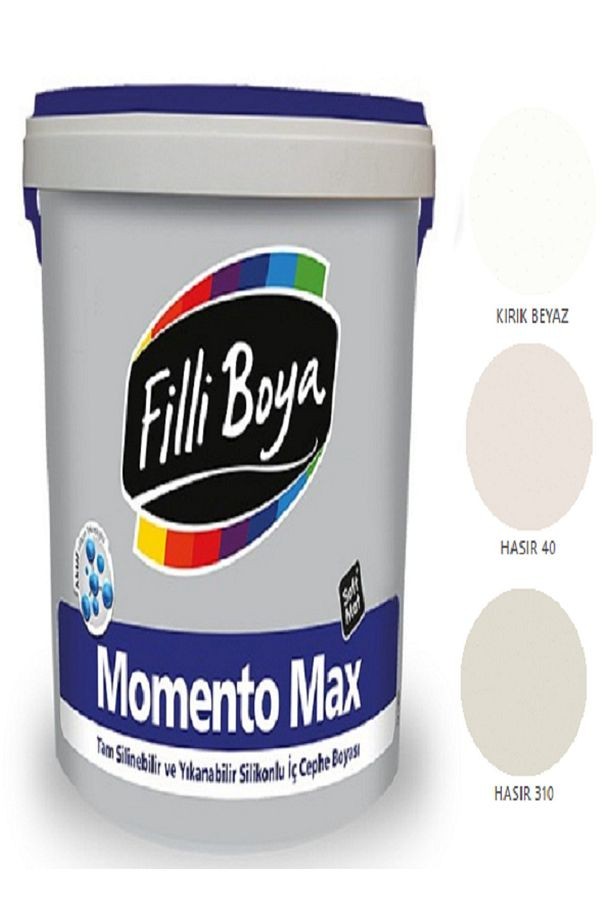 Momento Max Tam Silinebilir Yıkanabilir Silikonlu Mat Boya 2,5lt (hasır 40)