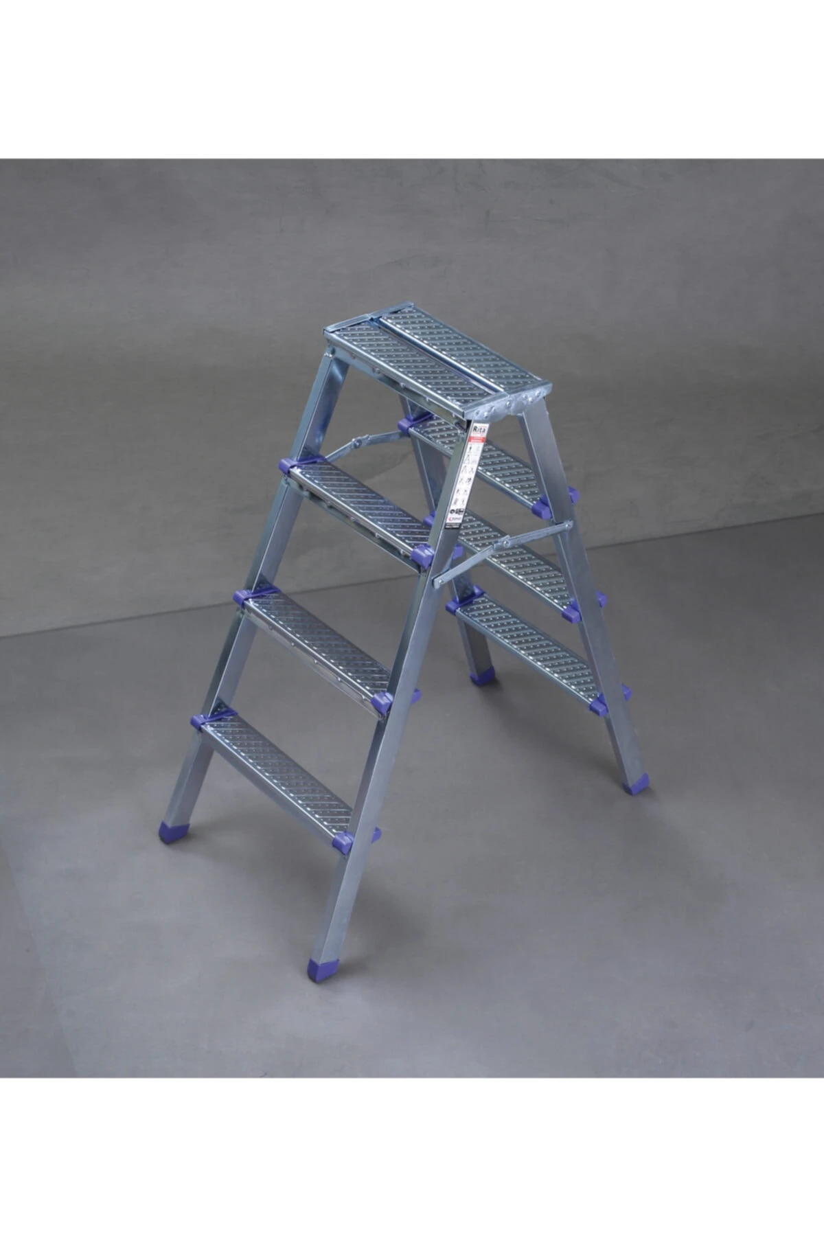 Rita Çift Çıkışlı Galvanizli 3+3 Ev Ve Ofis Merdiveni