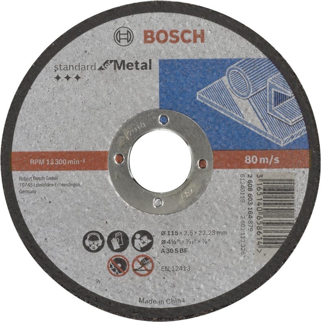 BOSCH 115*2,5mm Standard For Metal Düz - 2608603164