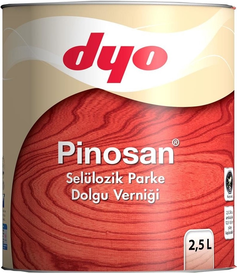 Pinosan Selülozik Parke Dolgu Verniği 2,5 Lt