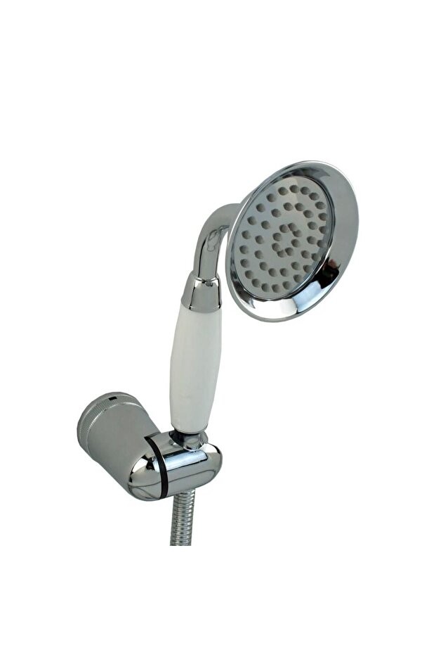 DST29 Askılı Duş Seti (Tek-Fonk-Beyaz Sap) (TSEN1112)