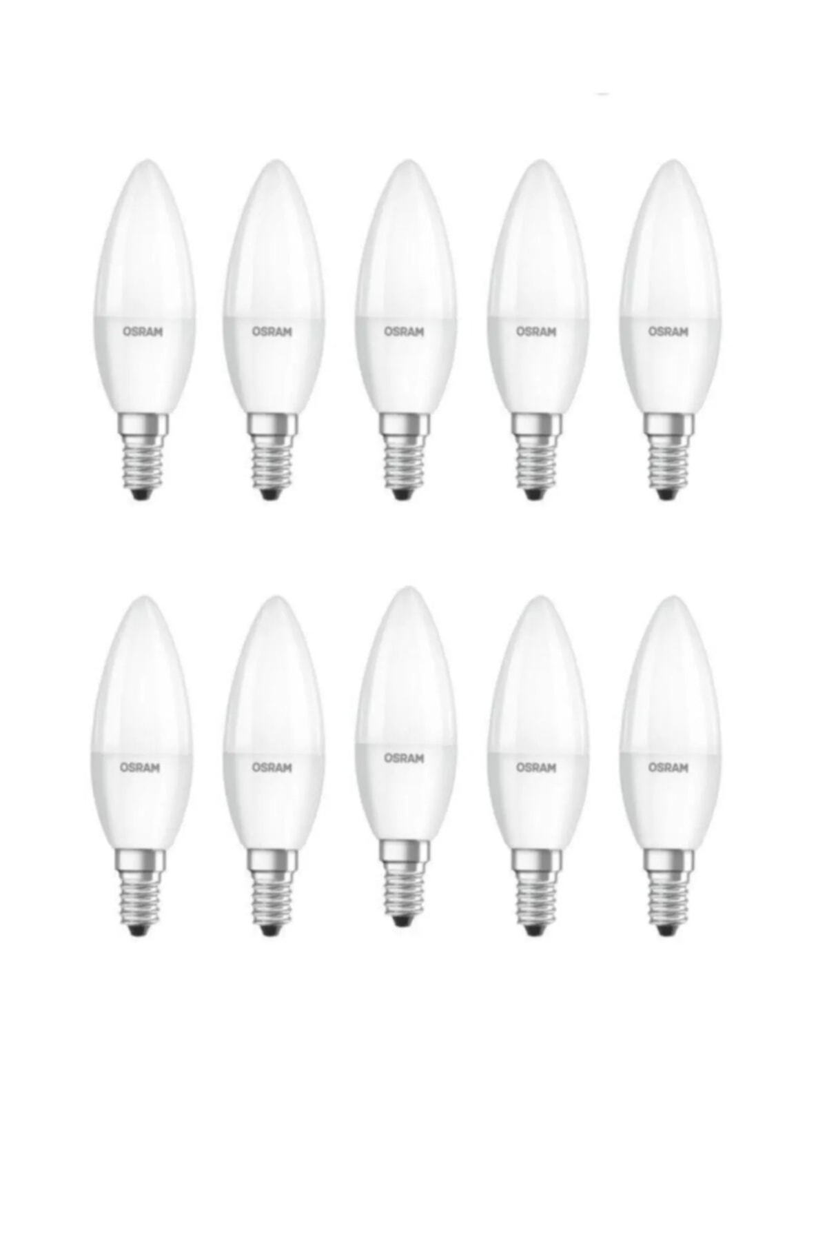 Led Value 4.9w Mum Sarı Işık E-14 Ampul 470 Lm ( 10 Adet)
