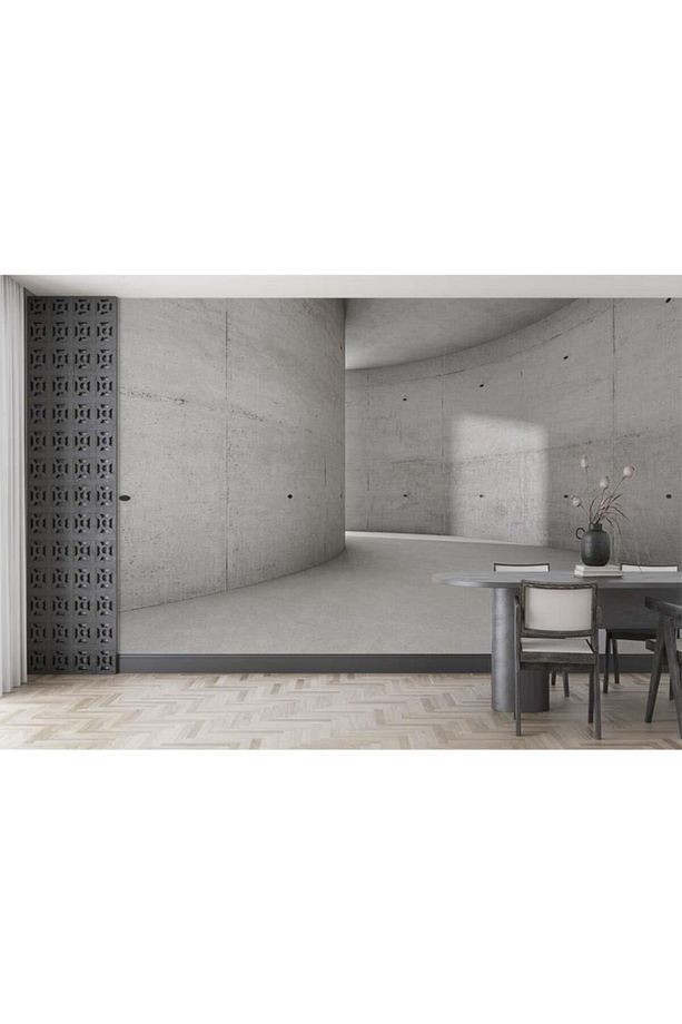 3d Duvar Kağıdı Beton Derin Tünel