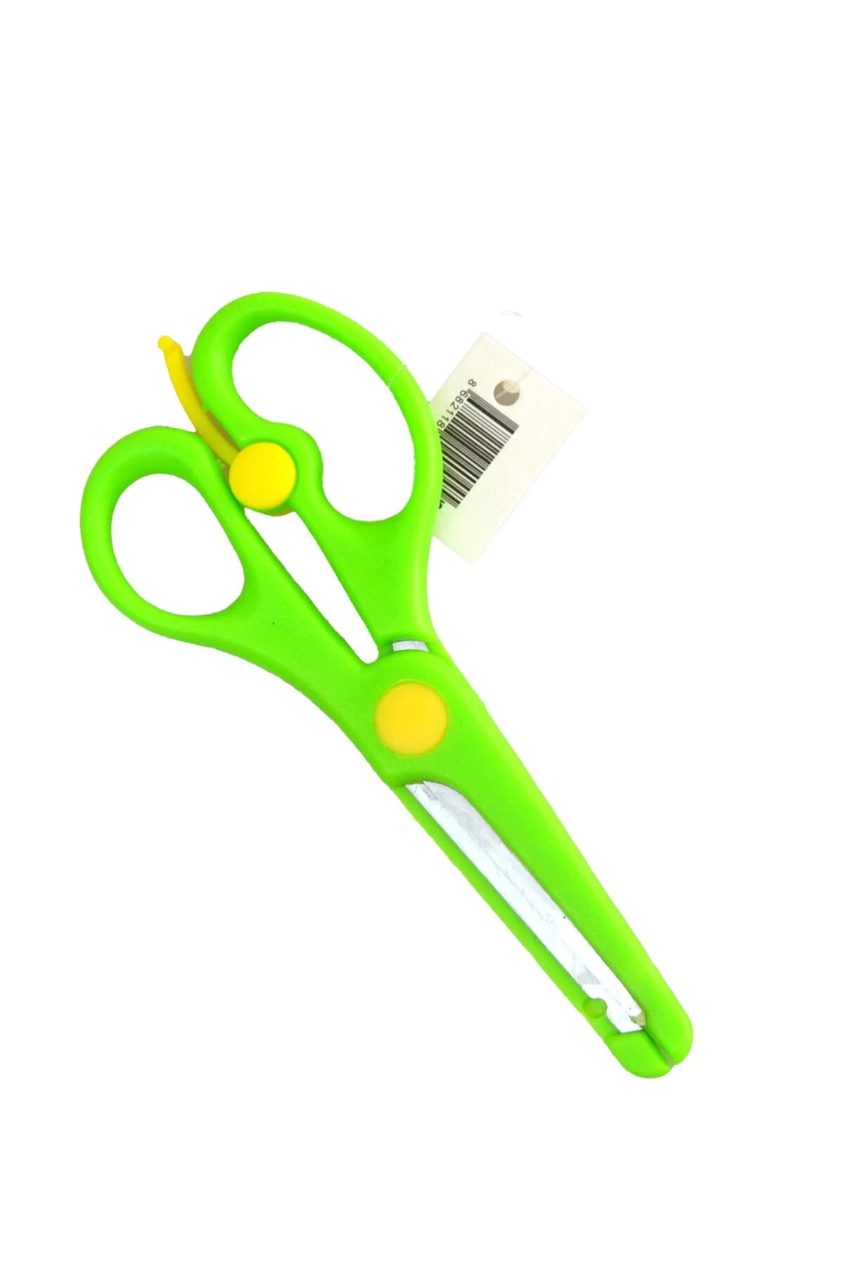 Korumalı Yaylı Öğrenci Makası - Yeşil